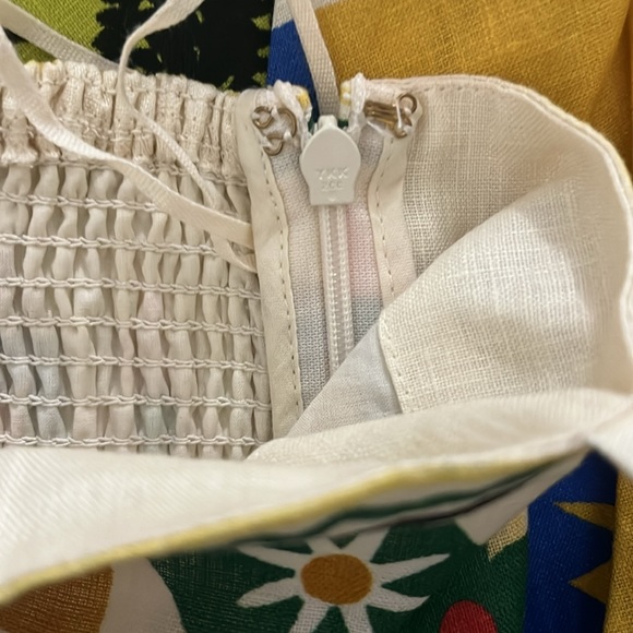 Alemais Linen Dress Size 6 NWOT - Picture 12 of 13